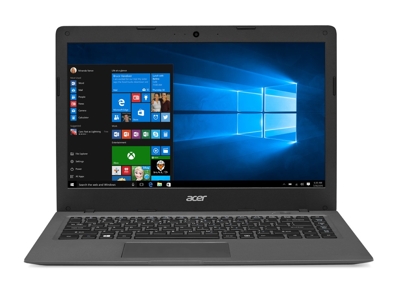 Amazon.com: Acer Aspire One Cloudbook, 14-Inch HD, Windows 10
